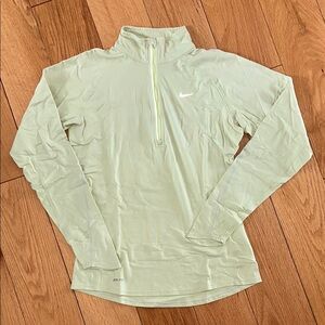 Nike Women's Light Green Long Sleeve Top